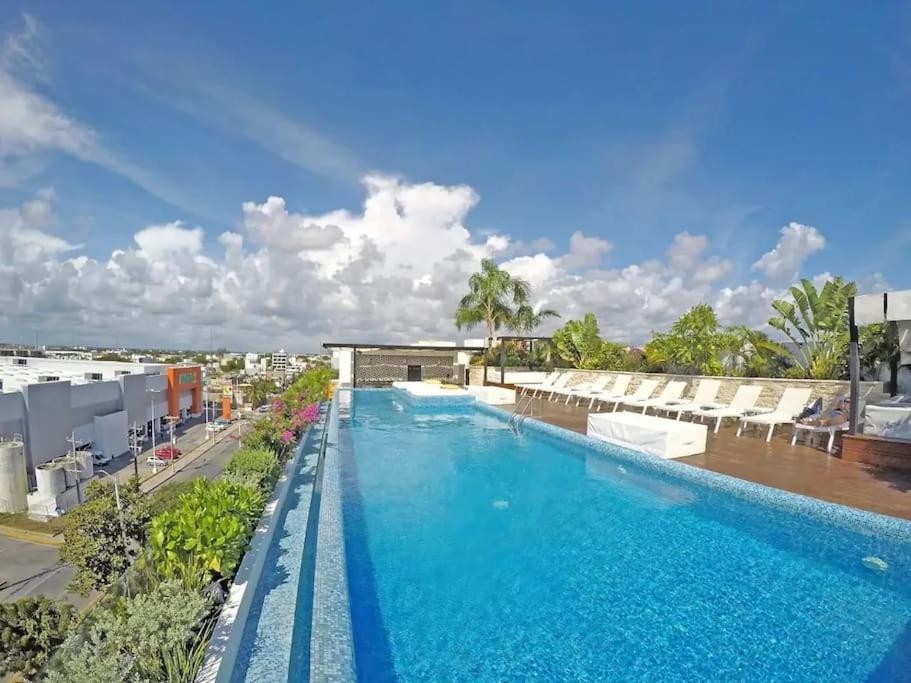 Your Exclusive Studio In The City - Top Amenities & Services For Free!! Плая-дель-Кармен Экстерьер фото